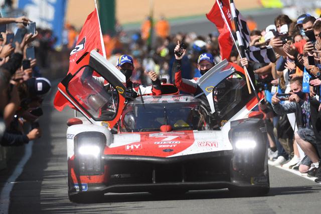 Toyota celebrate fourth successive Le Mans title