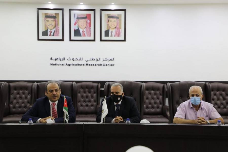 مذكرة تفاهم بين المركز الوطني للبحوث الزراعية والشركة العامة الاردنية للصوامع والتموين