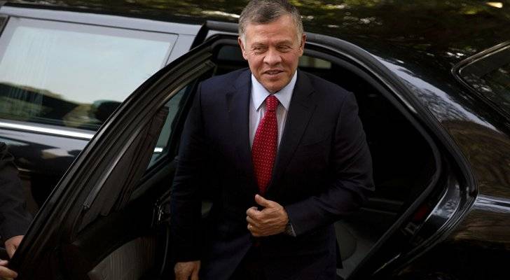 الملك عبدالله الثاني في دارة الفريق أول متقاعد العين محمد الملكاوي