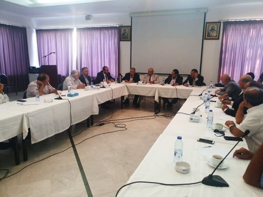 فلسطين النيابية تلتقي رئيس وأعضاء المجلس المركزي الأرثوذكسي