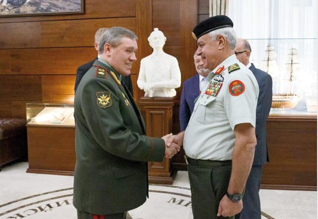 Army chief, Russian counterpart review defence cooperation