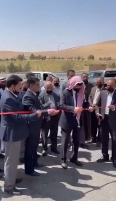 كريشان يفتتح محطة وقود تابعة لبلدية الشراه