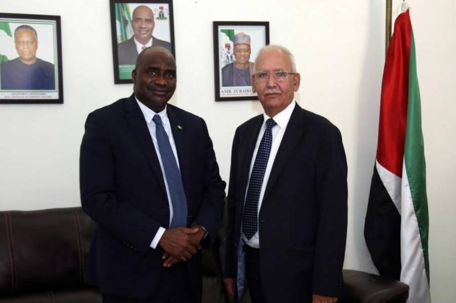 سمارة يبحث مع السفير النيجيري تصدير الخدمات الهندسية الى نيجيريا