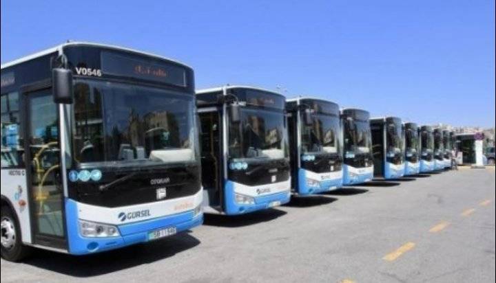 الامانة تحيل عطاء لتوريد 136 حافلة لضمها إلى باص عمان