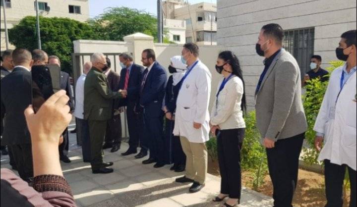 مندوبا عن الملك العيسوي يفتتح توسعة مركز الاميرة بسمة الاولي في العقبة