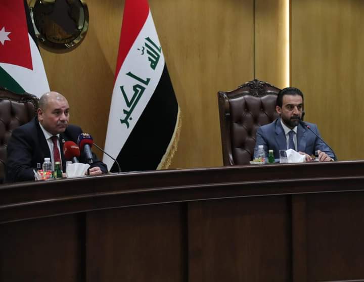 العودات يلتقي الحلبوسي وقادة تيارات سياسية ورئيس مجلس القضاء الأعلى في العراق
