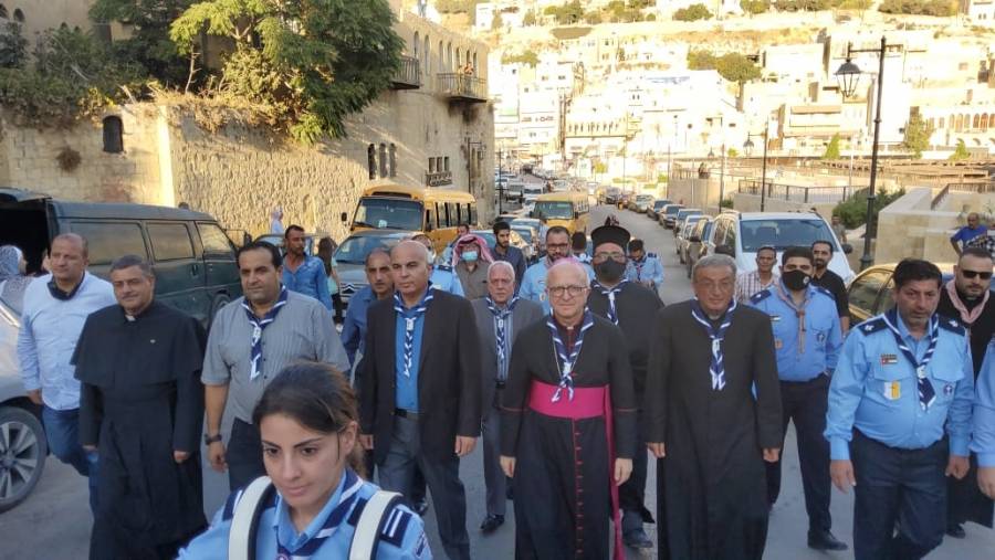 إعادة تشكيل أول فرقة كشافة في السلط بعد غياب 25عام