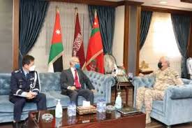 اللواء الحنيطي يستقبل السفير الكوري