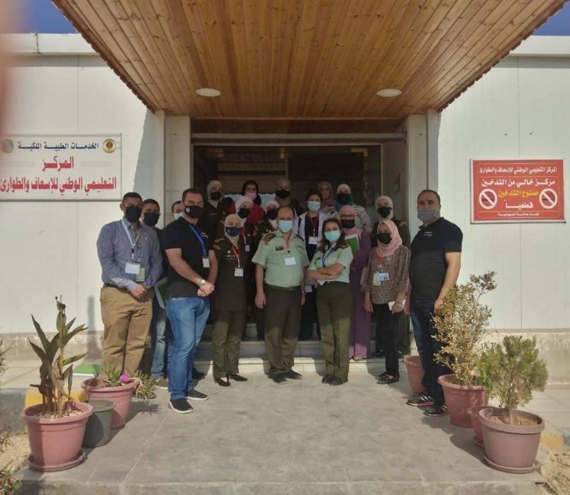 اختتام دورة انعاش الحياة المتقدمه  في المركز التعليمي الوطني للإسعاف والطوارئ ...