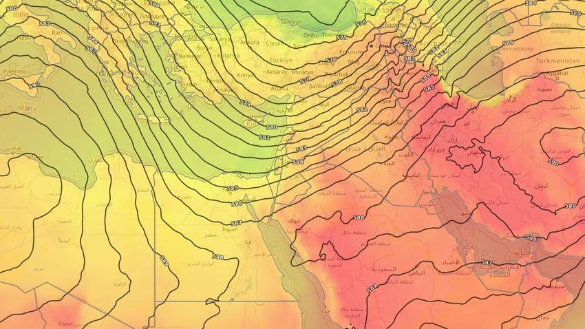 بلاد الشام | تنبيه من تقلبات خريفية مُرتقبة خلال الأسبوع الحالي