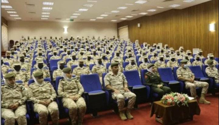 افتتاح دورة المجندات في مركز تدريب المرأة العسكرية