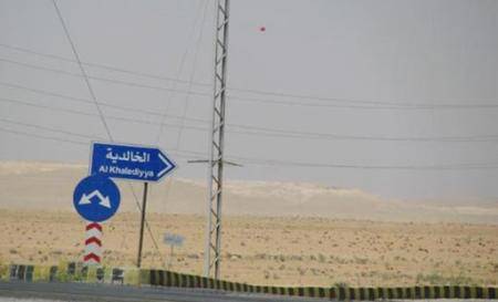 اشغال المفرق تنهي مشروع صيانة طريق الخالدية السعيدية