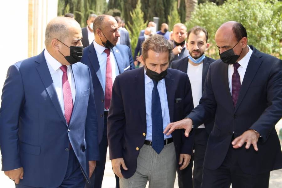 الأمير مرعد يزور حدائق الملك عبد الله الثاني ابن الحسين...صور