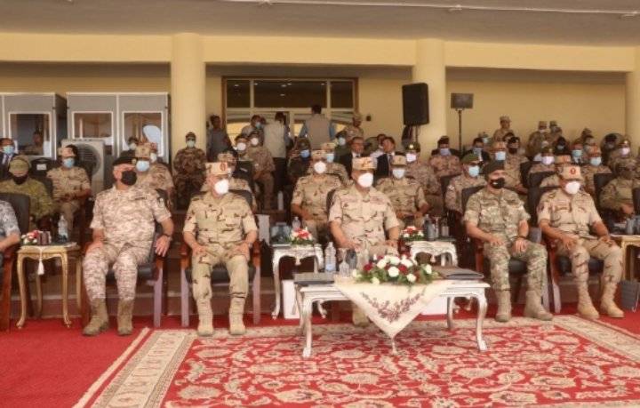 الحنيطي يتابع اختتام فعاليات تمرين النجم الساطع في مصر