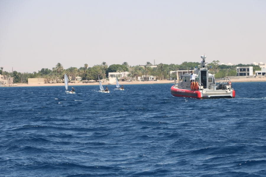 Naval Force joins sailing boat race in Aqaba.