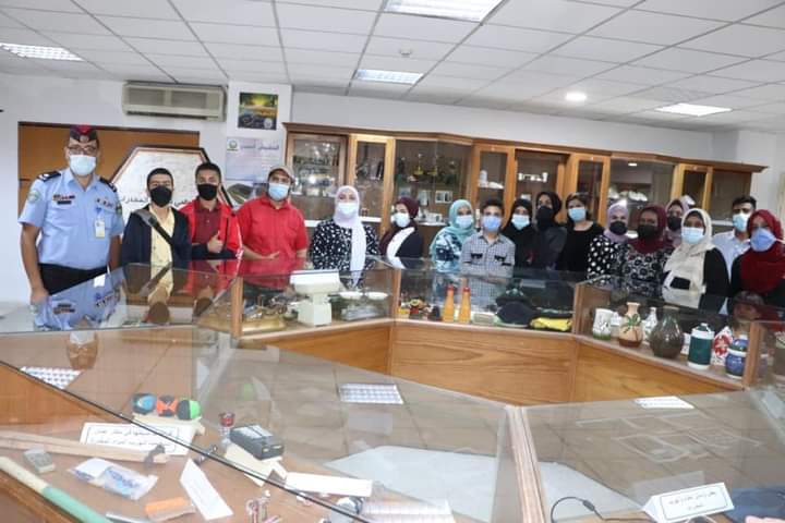 جمعيه زخات الخير الخيرية تزور إدارة مكافحة المخدرات