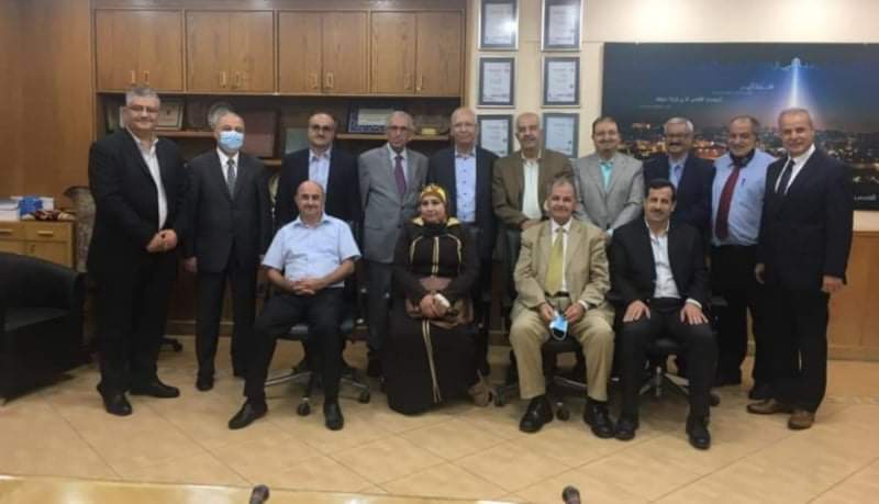 اللجنة الوطنية للعسكريين السابقين تلتقي نقيب المهندسين