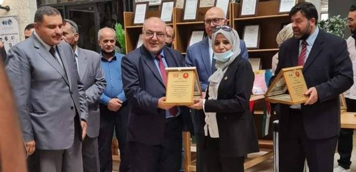المكتبة الوطنية تشارك في معرض صور في الجامعة الهاشمية