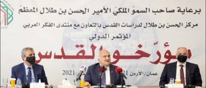 الأمير حسن يدعو لوضع القدس في الضمير