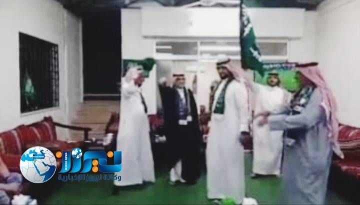احتفال الجالية السعودية باليوم الوطني للسعودية في ديوان شمر بالعاصمة الاردنية عمان.