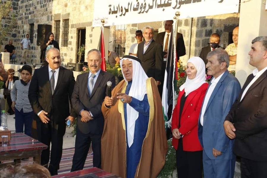 الروابدة يوجه رسالة الى مدعي الليبرالية في حفل احياء مؤتمر ام قيس 1920  فيديو