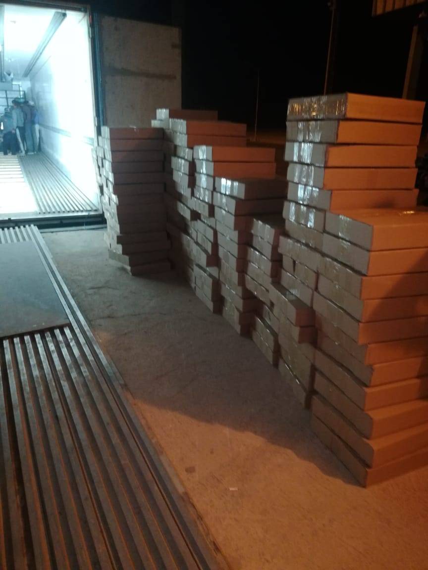 الجمارك تحبط تهريب أدوية في جمرك الكرامة ... صور