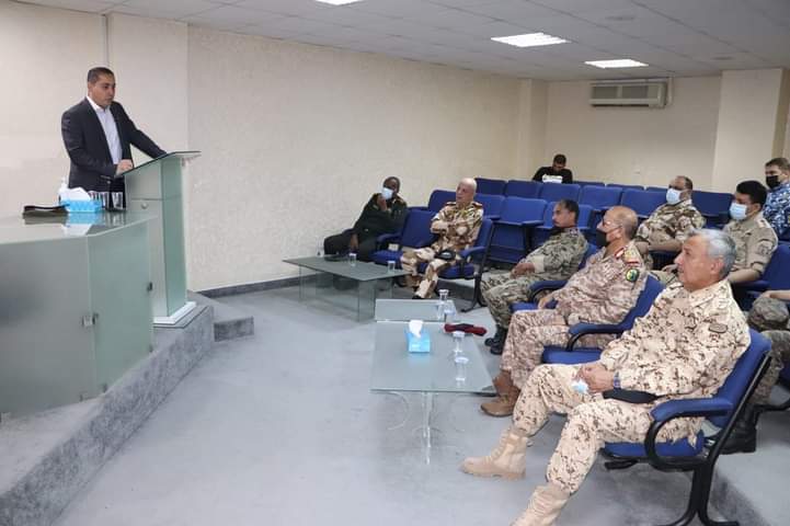 ملحقون عسكريون يزورون ادارة مكافحة المخدرات