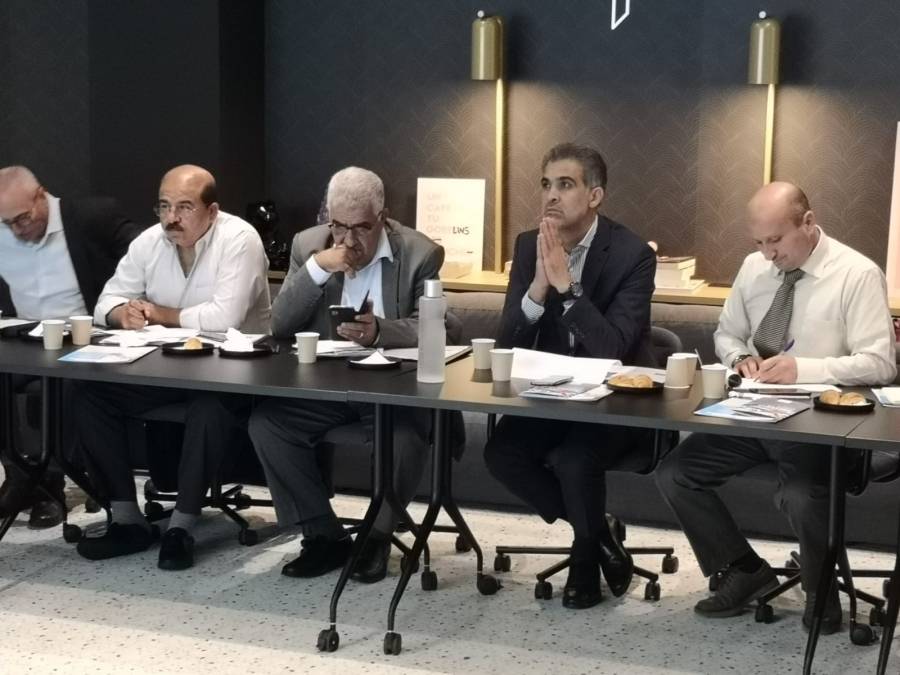 مدير عام الضمان الاجتماعي والوفد المرافق يلتقون لجنة التأمينات الاجتماعية في مجلس الأعيان الفرنسي