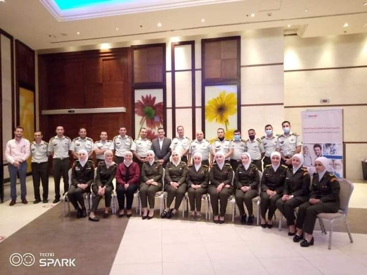 سلسلة دورات للتعامل مع مرضى كوفيد 19 بالاعتماد على البروتوكول العلاجي للخدمات الطبية الملكية