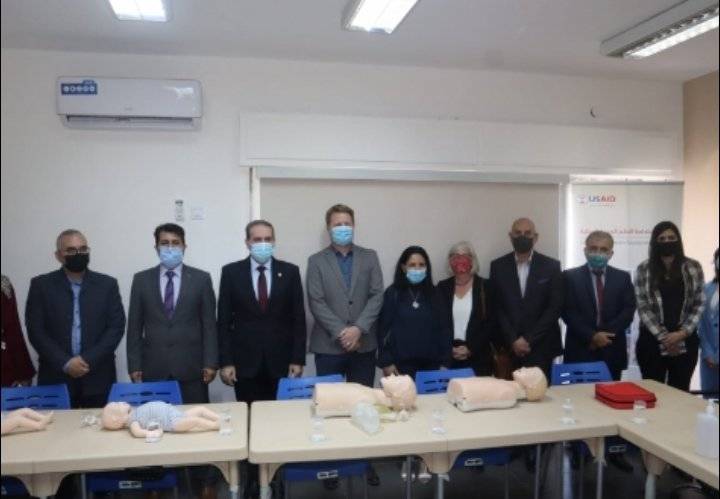 وزير الصحة يفتتح المركز التدريبي لبرامج دعم الحياة