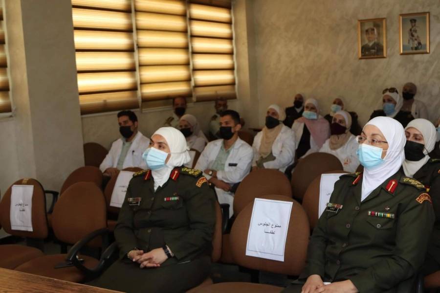 ورشة عمل بمركز الأميرة إيمان بنت عبدالله الثاني للأبحاث والعلوم المخبرية....صور