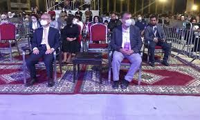 السفير الكوري يزور مهرجان جرش