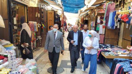 محافظ البلقاء ينفذ جولات تفقدية في مدينة السلط
