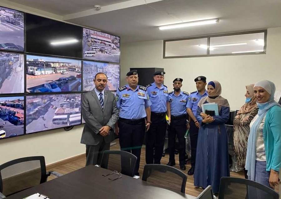 الحباشنة يطلع وفدا من الأمن العام على مشروع الرقابة الإلكترونية