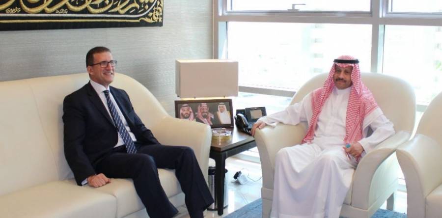 السديري يستقبل السفير المصري في عمان