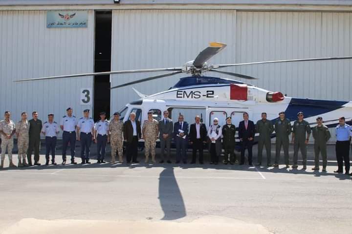 مدير عام الضمان الاجتماعي يزور مركز الإسعاف الجوي الأردني