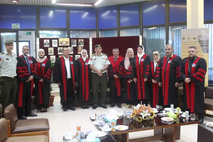 حدادين..يخرج الفوج الخامس من طلبة كلية المركز الجغرافي الملكي