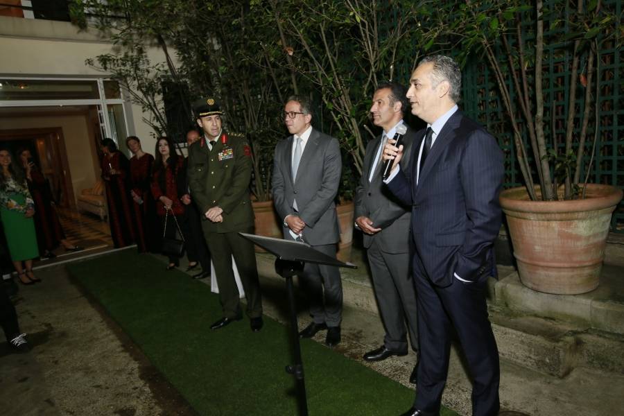 بحضور وزيرا السياحة الاردني و المصري السفارة الاردنية في باريس تنظم احتفالا بمناسبة ادراج السلط على لائحة التراث العالمي