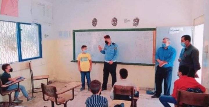 محاضرة عن أهمية التوعية المرورية بالكورة