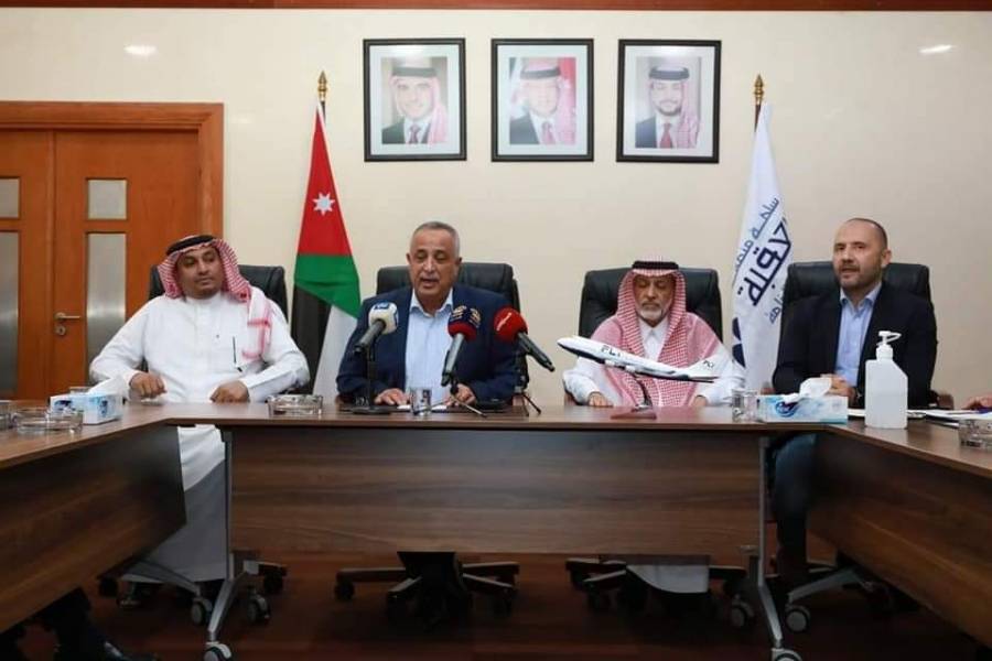 بخيت اتفاقية لإنشاء شركة طيران فلاي عقبة بشراكة أردنية سعودية وبرأس مال مليون دينار مسجل و٢٠ مليون