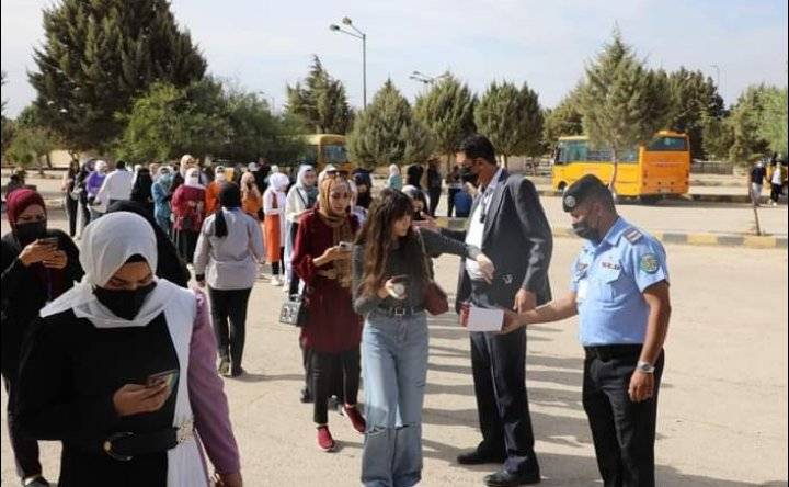 الشرطة المجتمعية تطلق مبادرة  (حمايتي في جامعتي ) في جامعة الاسراءالخاصه