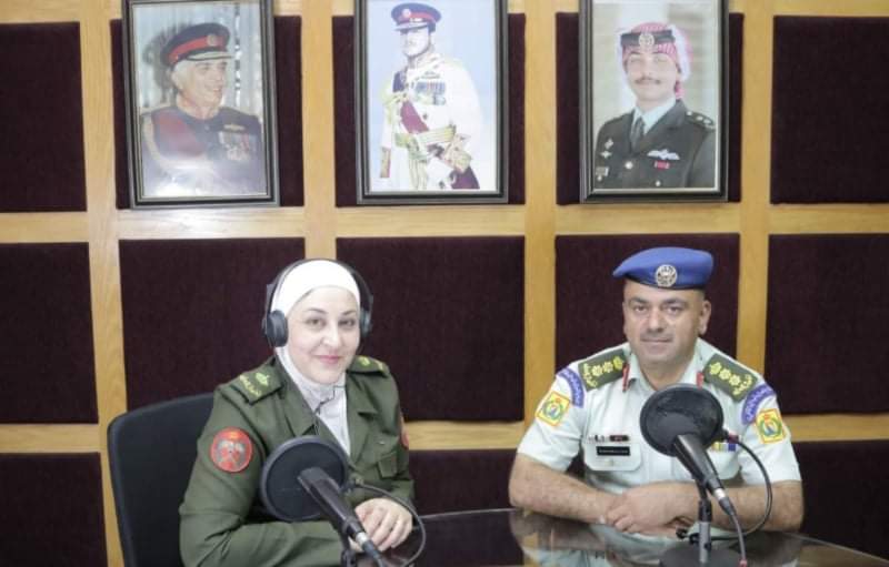 برنامج  النشامى في مواقعهم  يستضيف العقيد الركن محمد حمدان العياصره