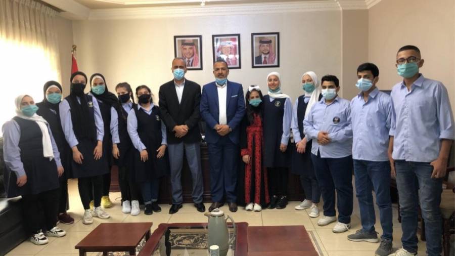 متصرف لواء القويسمة يستقبل مدرسة تخمر الإسلامية بمناسبة عيد المولد النبوي الشريف …