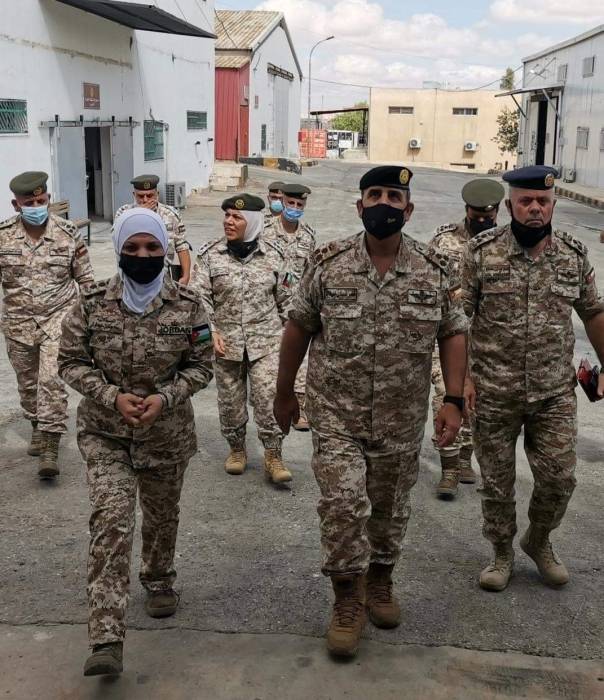 المفتش العام للقوات المسلحة الاردنية يتفقد المستودعات الطبية الرئيسية…صور