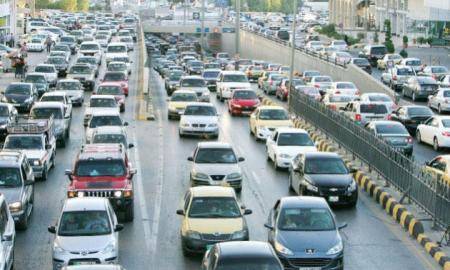 ازدحامات مرورية خانقة في عمّان صباح الاربعاء