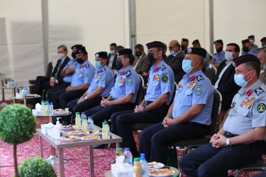 افتتاح الحديقة النباتية في مديرية الامن العام استمراراً لمبادرة بيئتنا .. رئتنا