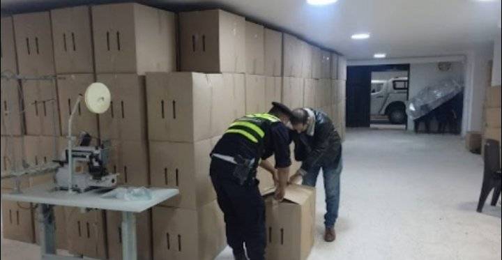 إغلاق مشغل لصناعة المستلزمات الطبية في إربد