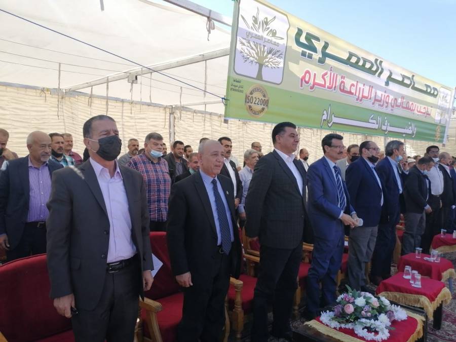 عاجل... وزير الزراعة  يفتتح موسم قطاف الزيتون في لواء بني كنانة ...  صور