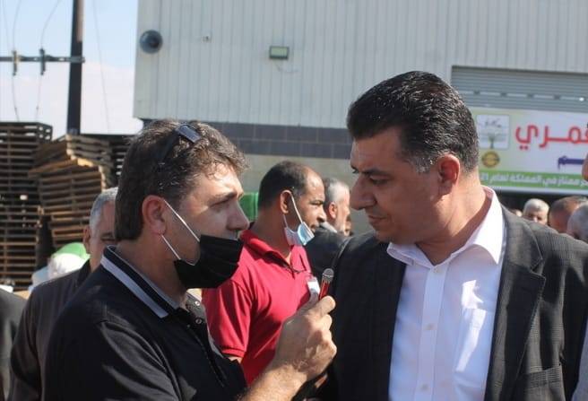 وزير الزراعة لنيروز :  تتجه النية لإقامة معرضين لتسويق المنتجات الزراعية في الشمال والجنوب