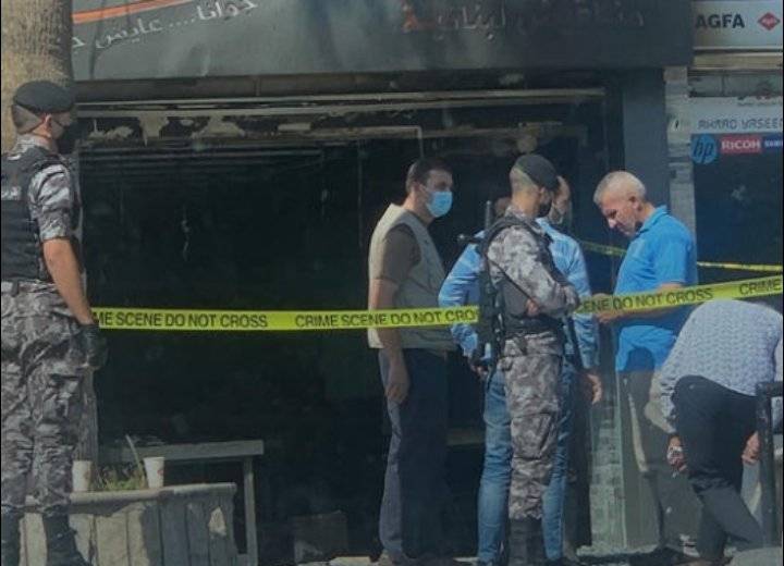 المدعي العام يباشر التحقيق بوفاة 3 أشخاص بحريق مطعم في عمان